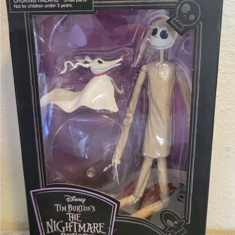 Disney Pajama Jack with Zero Action Figure - Black and Purple